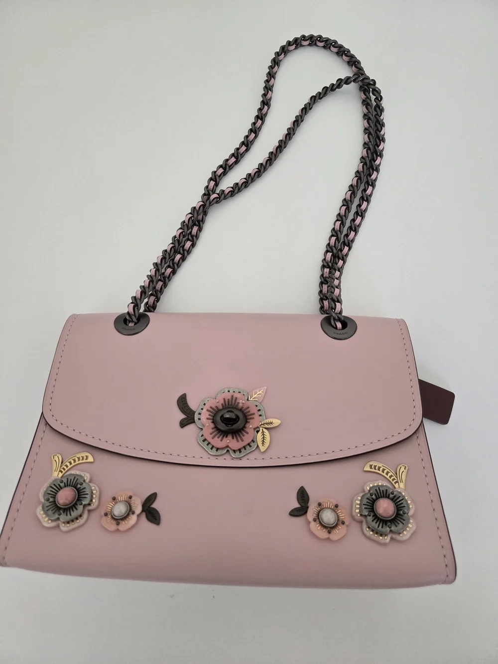 Coach Parker Tea Rose Shoulder Bag
